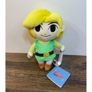 The Legend of Zelda The Wind Waker Link 7" Beanbag Plush w Tags Little Buddy